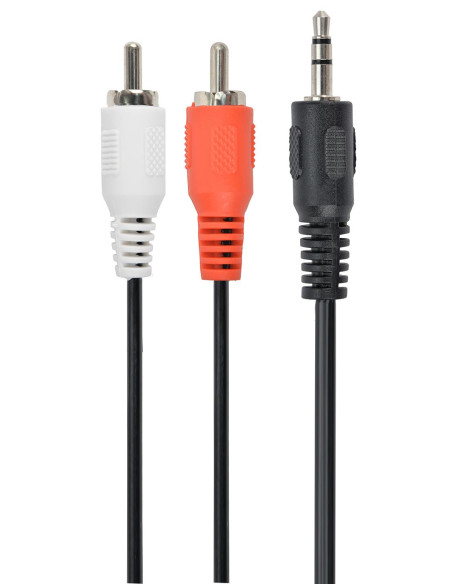 CABLE AUDIO 3.5MM TO 2RCA 2.5M/CCA-458-2.5M GEMBIRD