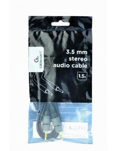 CABLE AUDIO 3.5MM 1.5M/CCAP-3535MM-1.5M GEMBIRD