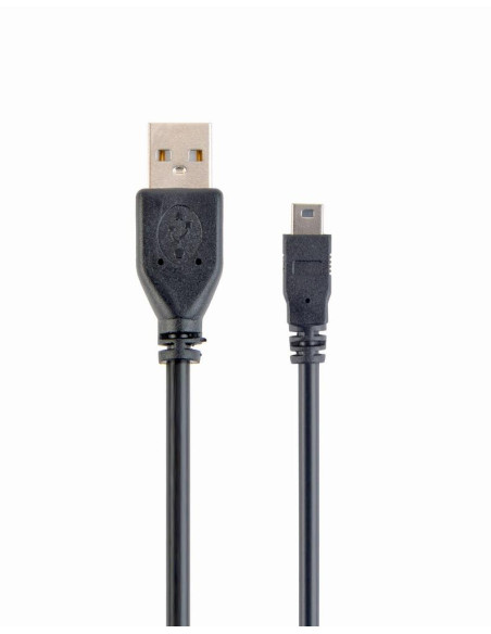 CABLE USB2 AM-MINI 1.8M BLACK/CCP-USB2-AM5P-6 GEMBIRD
