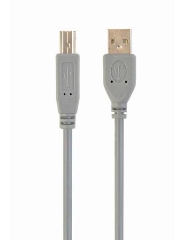 CABLE USB2 AM-BM 1.8M/GRAY CCP-USB2-AMBM-6G GEMBIRD