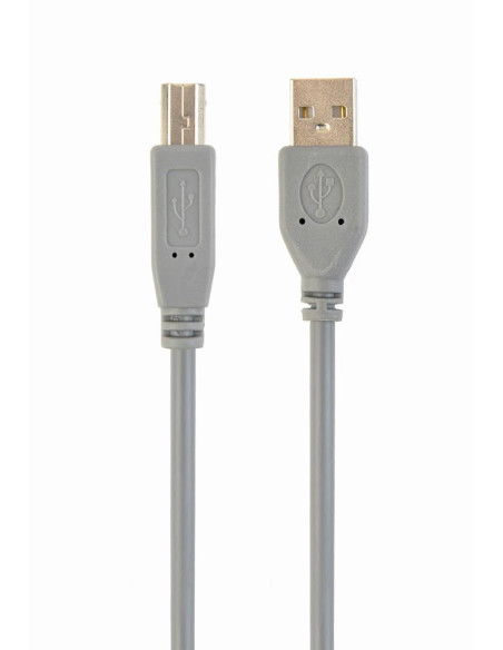 CABLE USB2 AM-BM 1.8M/GRAY CCP-USB2-AMBM-6G GEMBIRD