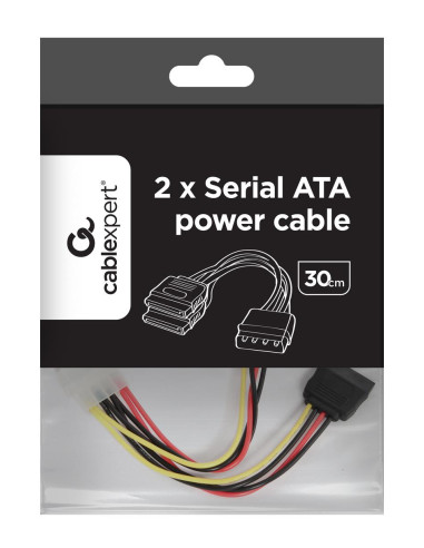 CABLE POWER SATA X2 30CM/CC-SATA-PSY-0.3M GEMBIRD