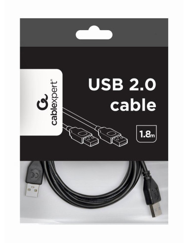 CABLE USB2 TO USB2 AM/AM 1.8M/CCP-USB2-AMAM-6 GEMBIRD