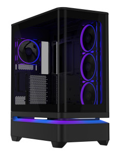 Case, ASUS, ATX/micro ATX/Mini-ITX, Black, PC, PRIME AP304 TG ARGB BLACK, 90DC0110-B19000