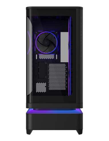 Case, ASUS, ATX/micro ATX/Mini-ITX, Black, PC, PRIME AP304 TG ARGB BLACK, 90DC0110-B19000
