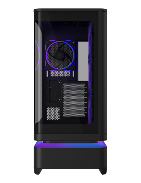 Case, ASUS, ATX/micro ATX/Mini-ITX, Black, PC, PRIME AP304 TG ARGB BLACK, 90DC0110-B19000