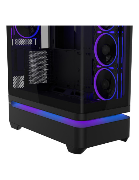 Case, ASUS, ATX/micro ATX/Mini-ITX, Black, PC, PRIME AP304 TG ARGB BLACK, 90DC0110-B19000