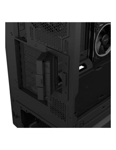 Case, ASUS, ATX/micro ATX/Mini-ITX, Black, PC, PRIME AP304 TG ARGB BLACK, 90DC0110-B19000