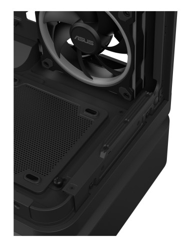 Case, ASUS, ATX/micro ATX/Mini-ITX, Black, PC, PRIME AP304 TG ARGB BLACK, 90DC0110-B19000