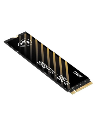 SSD, MSI, SPATIUM M461, 500 GB, M.2, PCI Express 4.0, NVMe Yes, Write speed 1700 MB/s, Read speed 4700 MB/s, MTBF 1500000 h, 11