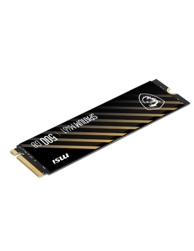 SSD, MSI, SPATIUM M461, 500 GB, M.2, PCI Express 4.0, NVMe Yes, Write speed 1700 MB/s, Read speed 4700 MB/s, MTBF 1500000 h, 11