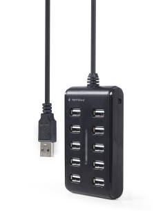 I/O HUB USB2 10PORT/UHB-U2P10P-01 GEMBIRD