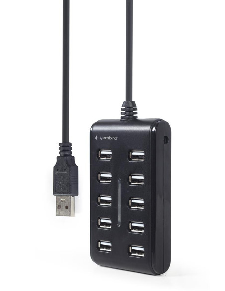 I/O HUB USB2 10PORT/UHB-U2P10P-01 GEMBIRD