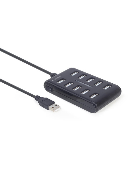 I/O HUB USB2 10PORT/UHB-U2P10P-01 GEMBIRD