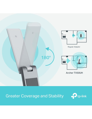 WRL ADAPTER 3000MBPS USB/ARCHER TX50UH TP-LINK