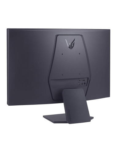 LCD Monitor, LG, 27GS60QC-B, 27", Gaming/Curved, Panel VA, 2560x1440, 16:9, 180 Hz, Matte, 1 ms, Tilt, Colour Black, 27GS60QC-B