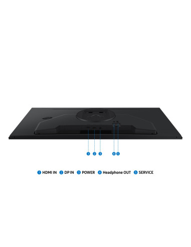 LCD Monitor, SAMSUNG, 32 ", 2560 x 1440 pixels, Quad HD, Native aspect ratio 16:9, LCD, Flat, LS32FG502EUXEN