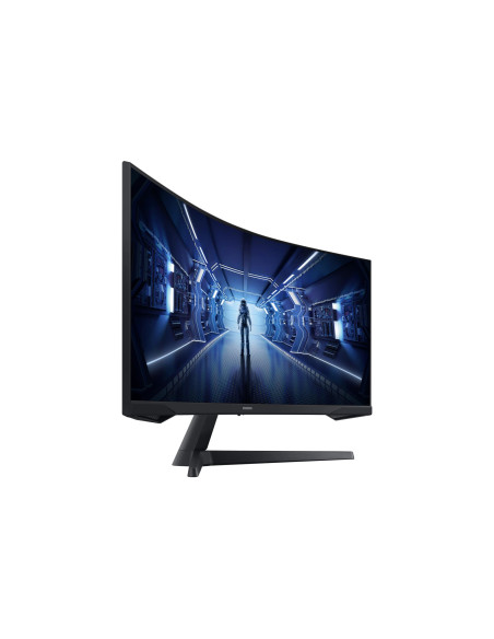 LCD Monitor, SAMSUNG, Odyssey G5, 34", Gaming/Curved/21 : 9, Panel VA, 3440x1440, 21:9, 1 ms, Tilt, Colour Black, LC34G55TWWPXE