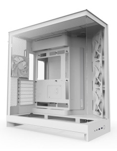 Case, NZXT, ATX/micro ATX/Mini-ITX/EATX, White, Midi Tower, PC, CM-H92FW-01