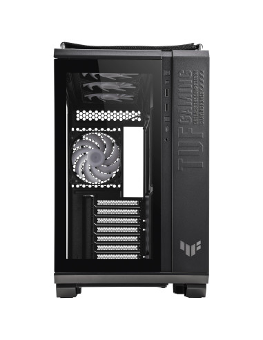 Case, ASUS, GT502 PLUS, MidiTower, Not included, ATX, MicroATX, MiniITX, Colour Black, GT502PLUS/BLK/TG/TUFGAM