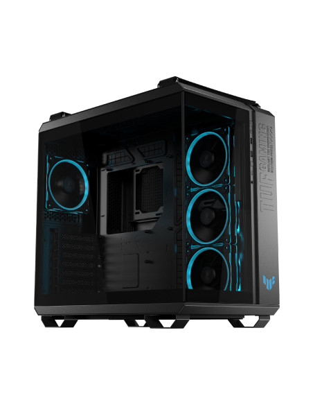 Case, ASUS, TUF Gaming GT502 Horizon, MidiTower, Case product features Transparent panel, Not included, ATX, MicroATX, MiniITX,