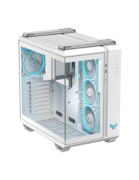 Case, ASUS, TUF Gaming GT502 Horizon, MidiTower, Case product features Transparent panel, Not included, ATX, MicroATX, MiniITX,