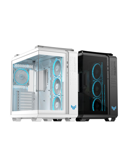 Case, ASUS, TUF Gaming GT502 Horizon, MidiTower, Case product features Transparent panel, Not included, ATX, MicroATX, MiniITX,