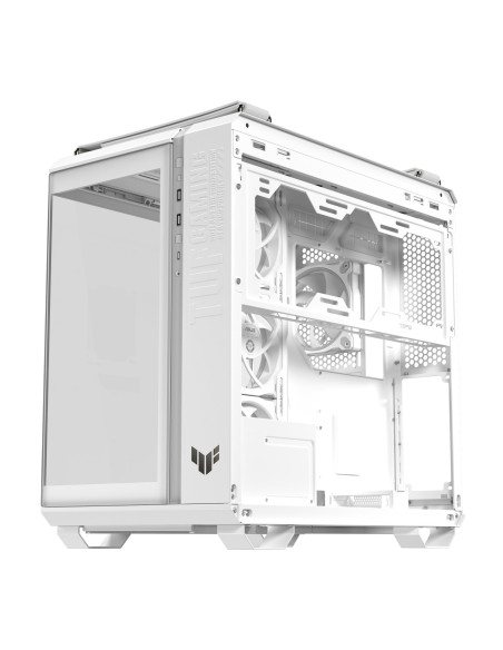 Case, ASUS, TUF Gaming GT502 Horizon, MidiTower, Case product features Transparent panel, Not included, ATX, MicroATX, MiniITX,