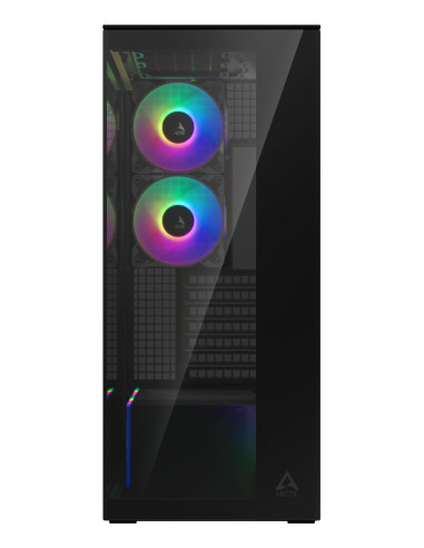 Case, ARCTIC, EATX, Black, Midi Tower, PC, Xtender (Mirror Black), ACPCC00018A