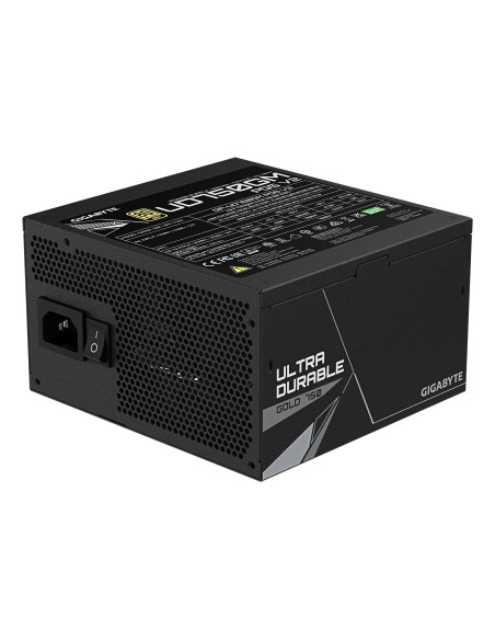 Power Supply, GIGABYTE, UD750GM PG5 V2, ATX 3.1, 750 Watts, Efficiency 80 PLUS GOLD, PFC Active, MTBF 100000 hours, GP-UD750GMP