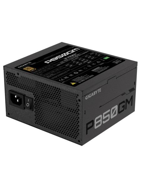 Power Supply, GIGABYTE, 850 Watts, Efficiency 80 PLUS GOLD, PFC Active, MTBF 100000 hours, GP-P850GM