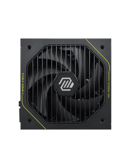 Power Supply, MSI, MAG A1000PLS PCIE5, ATX, PC, 100 - 240 V, 1000 W, MAGA1000PLSPCIE5