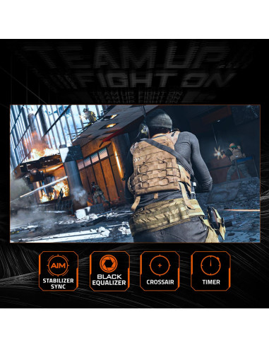 LCD Monitor, GIGABYTE, GS27QA EU, 27", Gaming, Panel IPS, 2560x1440, 16:9, 180 ??, 1 ms, Colour Black, GS27QAEU