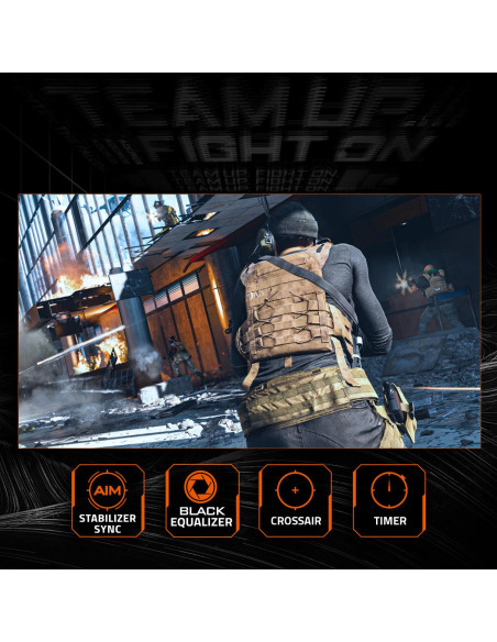 LCD Monitor, GIGABYTE, GS27QA EU, 27", Gaming, Panel IPS, 2560x1440, 16:9, 180 ??, 1 ms, Colour Black, GS27QAEU