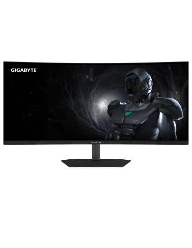 LCD Monitor, GIGABYTE, 34 ", 3440 x 1440 pixels, UltraWide Quad HD, Native aspect ratio 21:9, LED, Curved, G34WQC2EK