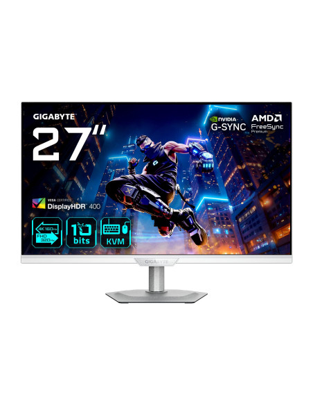LCD Monitor, GIGABYTE, 27 ", 3840 x 2160 pixels, 4K Ultra HD, Native aspect ratio 16:9, LED, Flat, M27UPICEEK