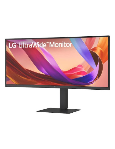 LCD Monitor, LG, 34 ", 3440 x 1440 pixels, Wide Quad HD, Native aspect ratio 21:9, LCD, Curved, 34U650A-B