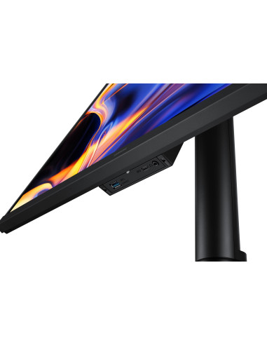 LCD Monitor, SAMSUNG, 27 ", 5120 x 2880 pixels, 5K Ultra HD, Native aspect ratio 16:9, LCD, Flat, LS27H802EFAXEN