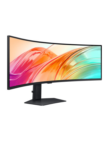 LCD Monitor, SAMSUNG, 49 ", 5120 x 1440 pixels, Dual QHD, Native aspect ratio 32:9, LCD, Curved, LS49F950UAUXXE