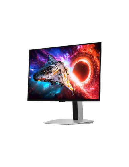 LCD Monitor, SAMSUNG, 27 ", 3840 x 2160 pixels, 4K Ultra HD, Native aspect ratio 16:9, OLED, Flat, LS27HG800SUXEN
