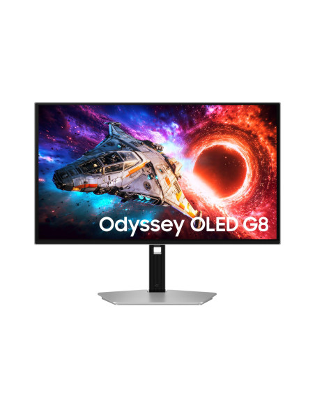 LCD Monitor, SAMSUNG, 27 ", 3840 x 2160 pixels, 4K Ultra HD, Native aspect ratio 16:9, OLED, Flat, LS27HG800SUXEN