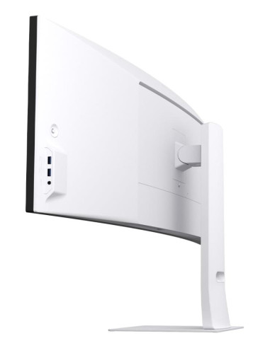 LCD Monitor, LG, 49 ", 5120 x 1440 pixels, Dual QHD, Native aspect ratio 32:9, LED, Curved, 49U950A-W
