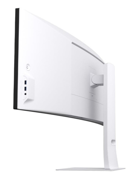 LCD Monitor, LG, 49 ", 5120 x 1440 pixels, Dual QHD, Native aspect ratio 32:9, LED, Curved, 49U950A-W