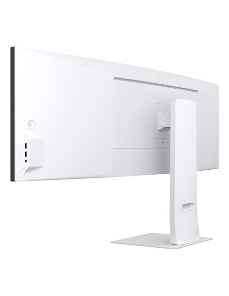LCD Monitor, LG, 49 ", 5120 x 1440 pixels, Dual QHD, Native aspect ratio 32:9, LED, Curved, 49U950A-W