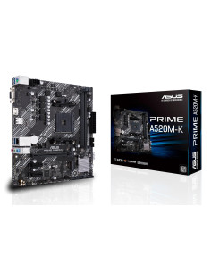 Mainboard, ASUS, AMD A520, SAM4, MicroATX, 2xPCI-Express 3.0 1x, 1xPCI-Express 3.0 16x, 1xM.2, Memory DDR4, Memory slots 2, 1x1