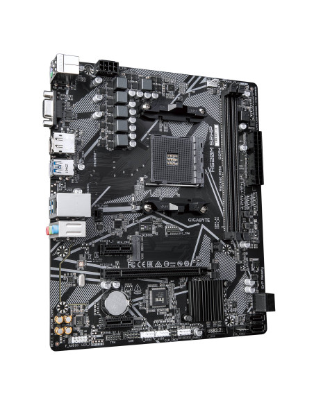 Mainboard, GIGABYTE, AMD A520, Socket AM4, micro ATX, RAM DDR4-SDRAM, 2xSlots, 1xNumber of M.2 (M) slots, A520MS2HP1.0