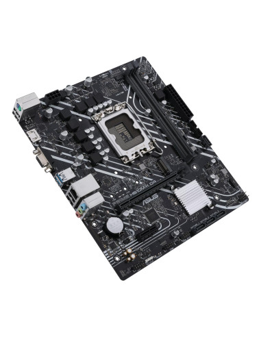 Mainboard, ASUS, Intel H610, LGA1700, MicroATX, Memory DDR4, Memory slots 2, 1xPCI-Express 3.0 1x, 1xPCI-Express 4.0 16x, 1xM.2