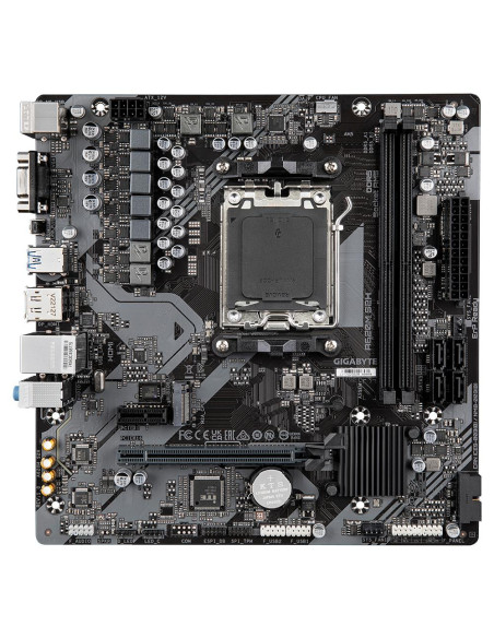 Mainboard, GIGABYTE, AMD A620, Socket AM5, micro ATX, RAM DDR5-SDRAM, 2xSlots, 1xPCI Express x1 slots, 1xPCI Express x16 slots,
