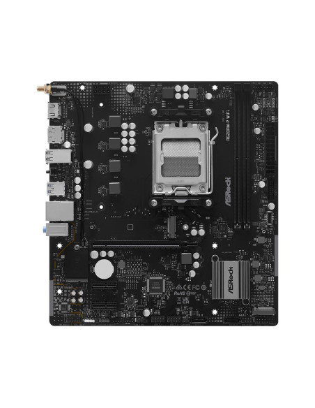 Mainboard, ASROCK, AMD A620A, Socket AM5, micro ATX, RAM DDR5-SDRAM, 2xSlots, Wi-Fi Yes, Bluetooth Yes, 1xNumber of M.2 (M) slo