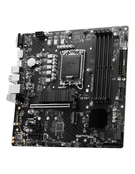 Mainboard, MSI, Intel B760 Express, LGA1700, Micro-ATX, Memory DDR5, Memory slots 4, 2xPCI-Express 1x, 1xPCI-Express 16x, 2xM.2